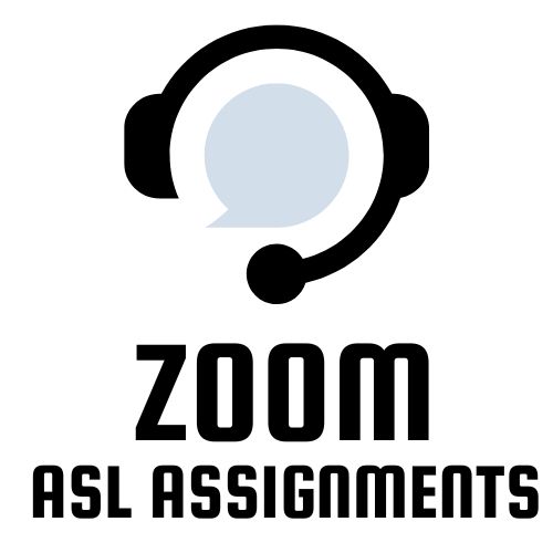 Using Zoom for American Sign Language (ASL) Assignments in Court